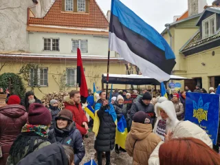 Ukrainian march in Tallinn