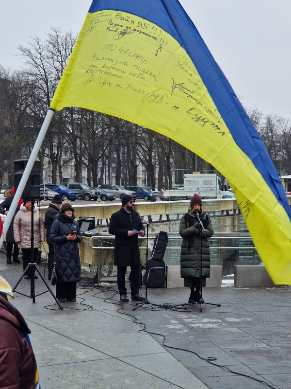 Ukrainian march in Tallinn
