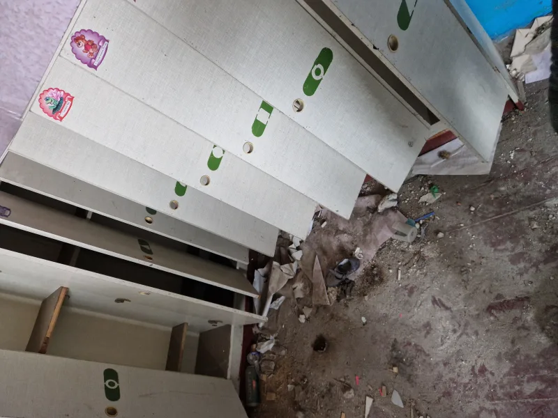 Ukraine kindergarten bombed down by russians