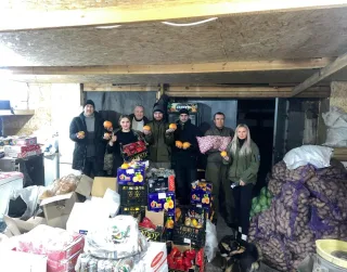Providing food supplies where needed