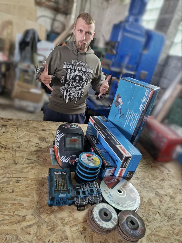 Received donation from Makita