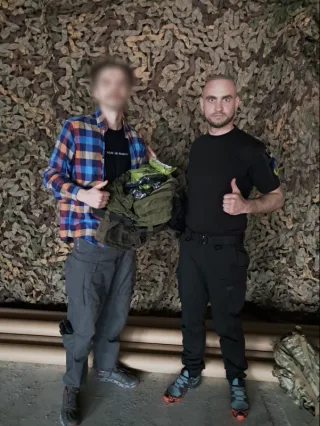 DELIVERED: medical stuff to 3rd brigade