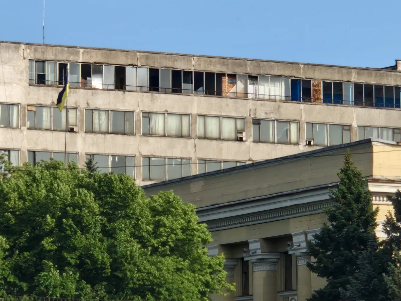 Legendary Soviet-era Yushmash-Pivdenmash rocket factory in Dnipro