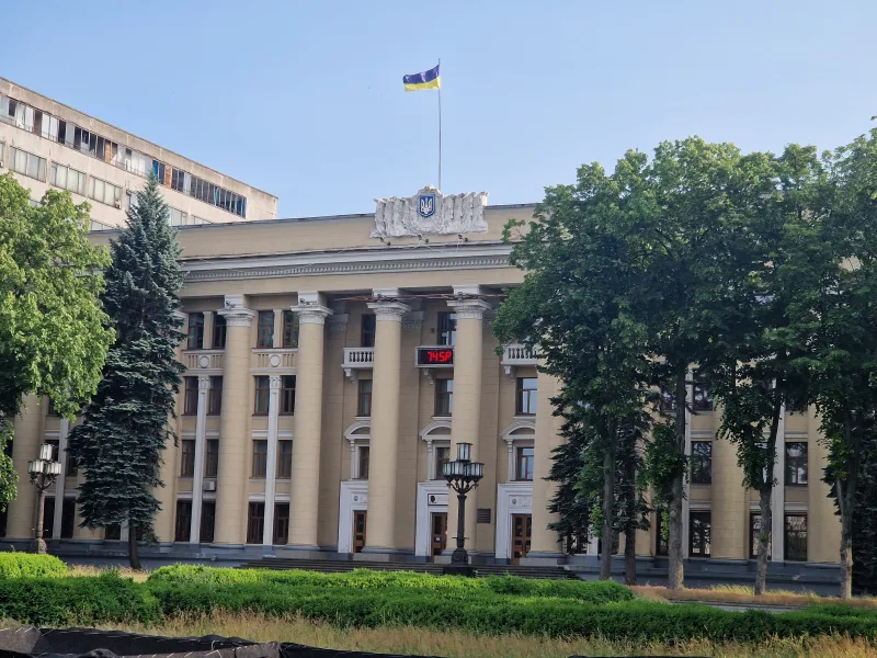 Legendary Soviet-era Yushmash-Pivdenmash rocket factory in Dnipro