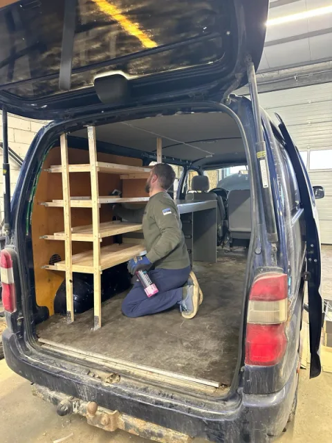 Minivan for MEDEVAC