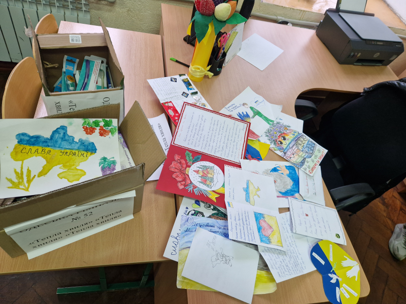 We visited Odessa schoolchildren