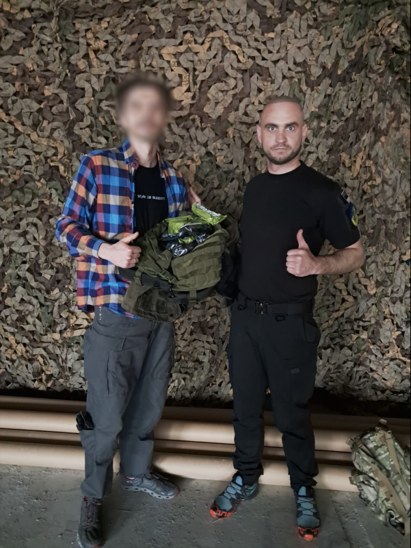 DELIVERED: medical stuff to 3rd brigade