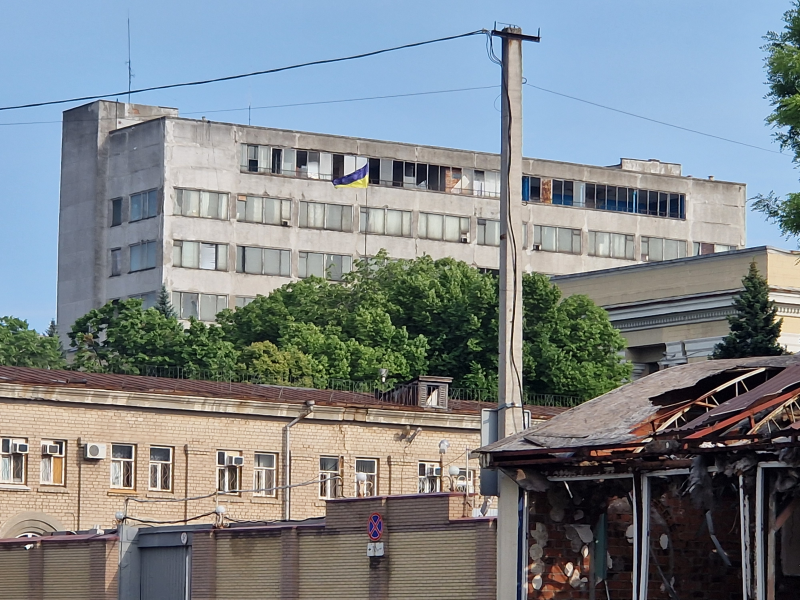 Legendary Soviet-era Yushmash-Pivdenmash rocket factory in Dnipro