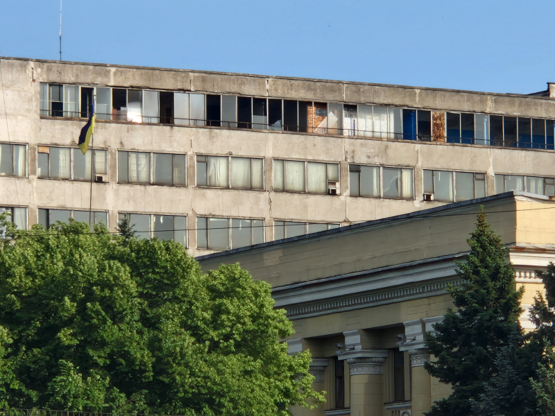 Legendary Soviet-era Yushmash-Pivdenmash rocket factory in Dnipro