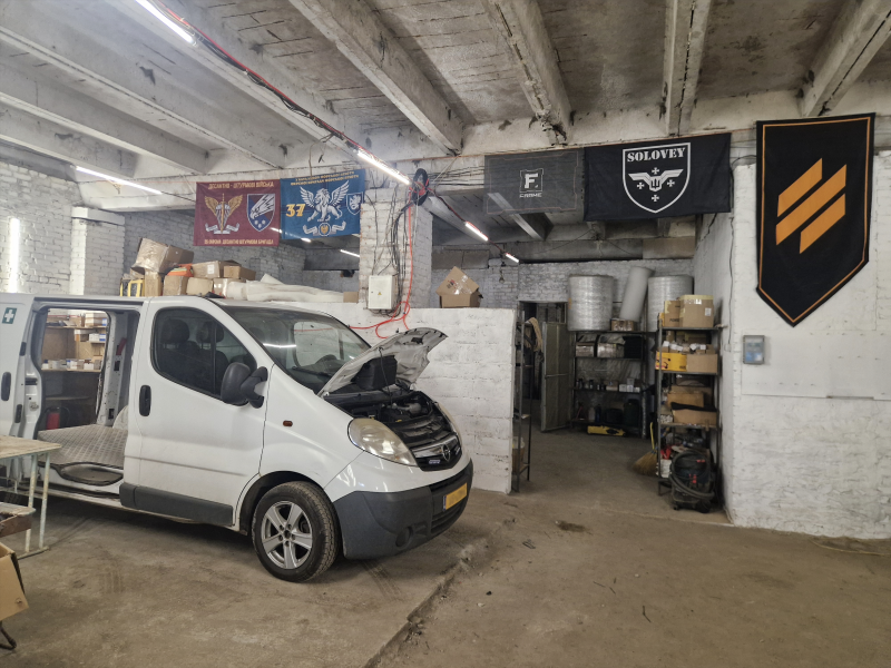 Garage for military vehicles needs help